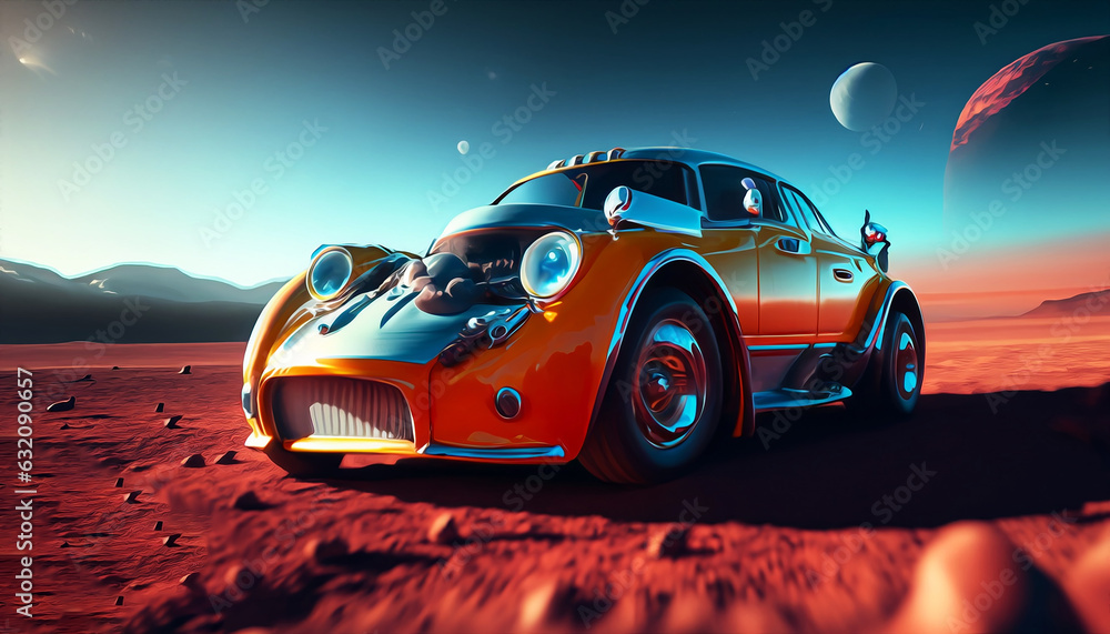Driving a car on Mars