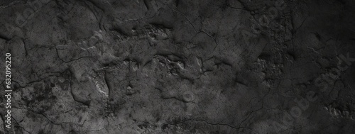 Dark black cement texture background. generative ai © LivroomStudio