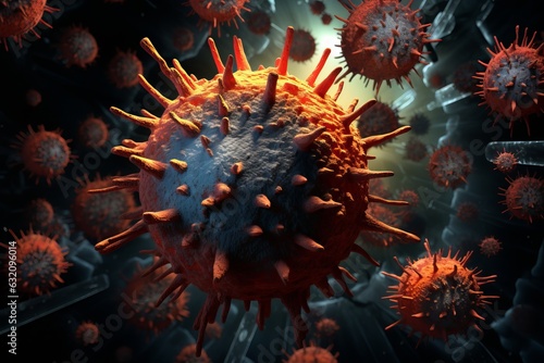 Dangerous Virus bacteria's © MADNI