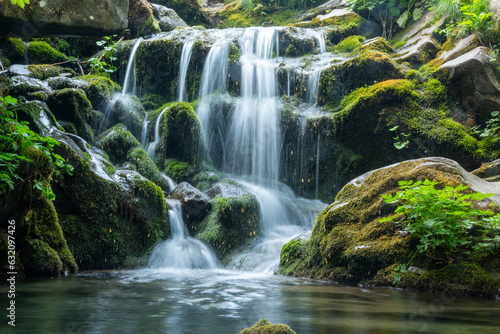 Fototapeta Naklejka Na Ścianę i Meble -  mountain spring pure and clear water