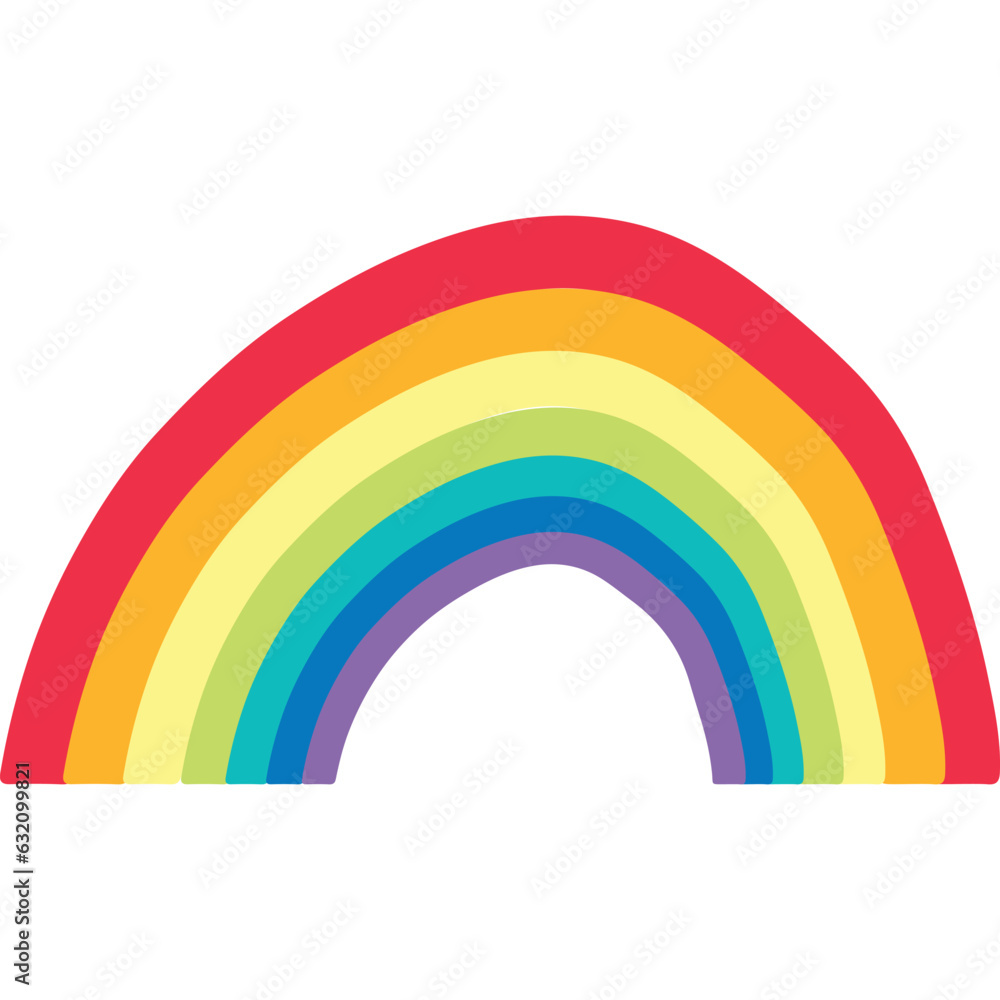 rainbow in the sky after raining, the symbol of pride month rainbow in the sky after raining, the symbol of pride month