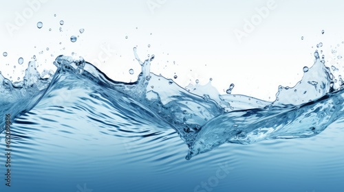 Water splash photograph, capturing the dynamic elegance and energy of liquid in motion, high speed.