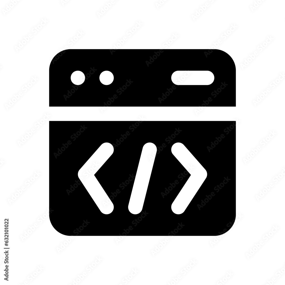 development glyph icon development glyph icon