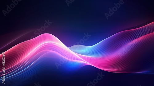 colorful waves background