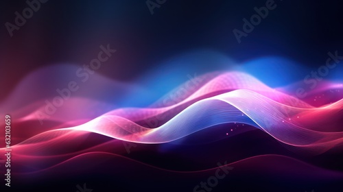 colorful waves background