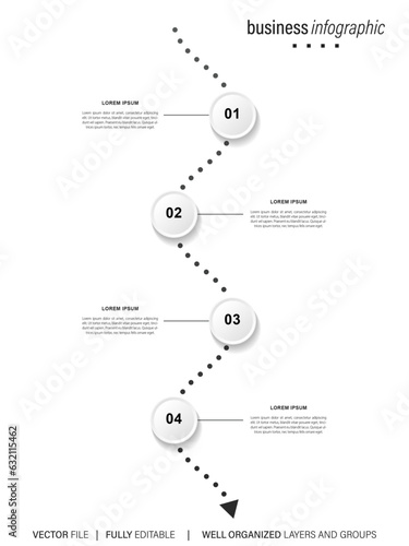 Wallpaper Mural Business data visualization. timeline infographic icons designed for abstract background template milestone element modern diagram process technology digital marketing data presentation chart Vector
 Torontodigital.ca