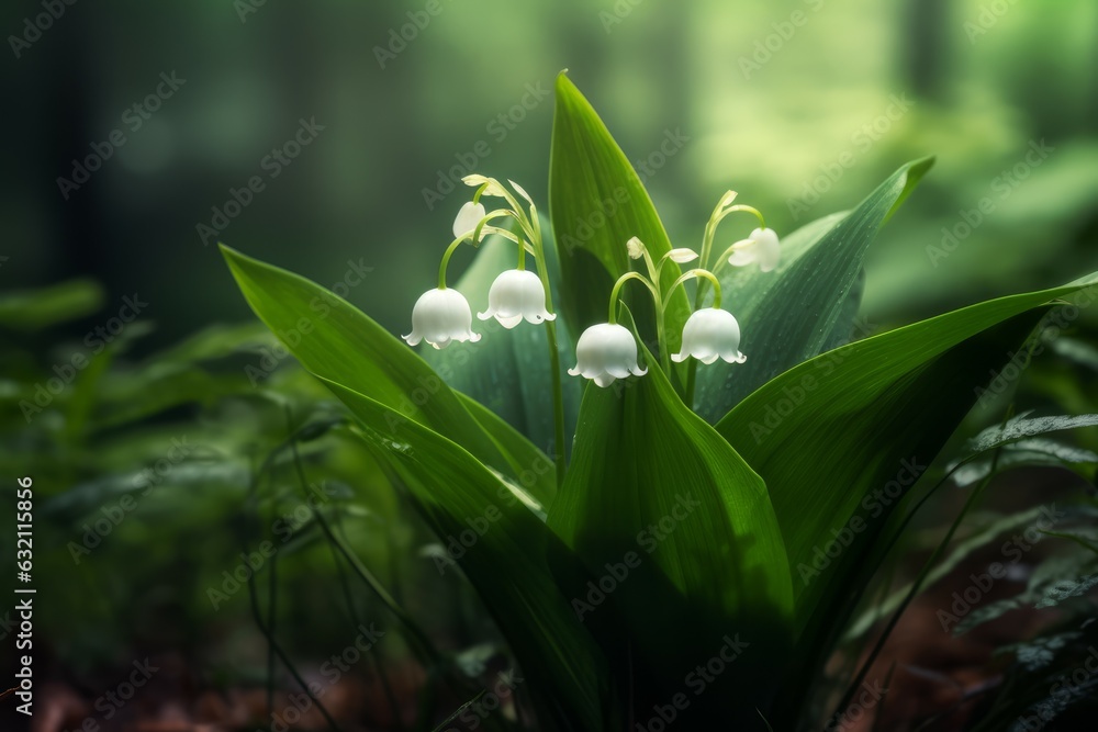 Wild lily. Generate Ai