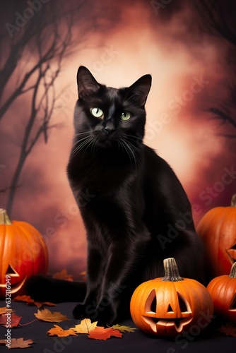 Halloween Cats: Spooky Feline Delights © Francesco