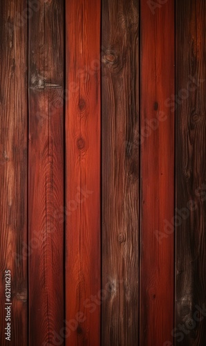 Dark red wooden plank background  wallpaper. Old grunge dark textured wooden