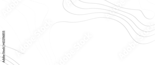 Abstract papercut and multi layer cutout geometric pattern on vector art background banner texture website template, abstract wavy line 3d paper cut white background.