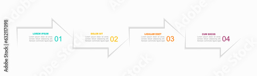 Infographic design template with place for your data. Vector illustration.