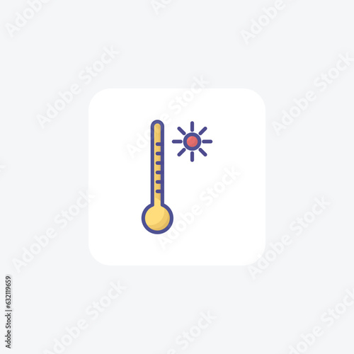 Threatened Biodiversity warming icon

