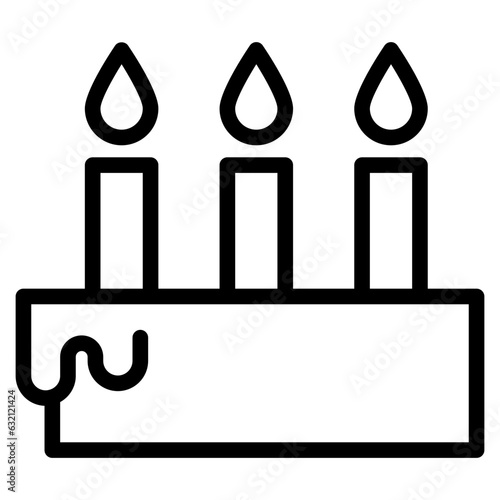 birthday cake line 