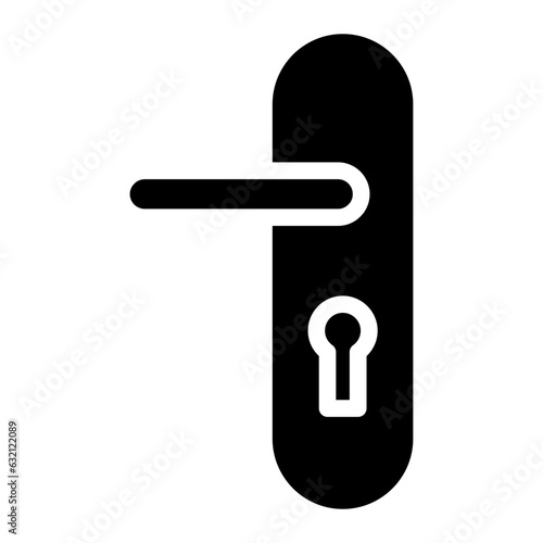 door lock glyph 