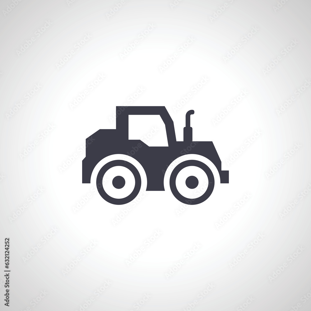 Tractor isolated icon. Tractor isolated icon. Tractor isolated icon. Tractor isolated icon.