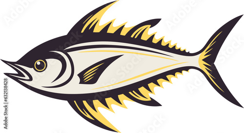 illustration of a tuna
