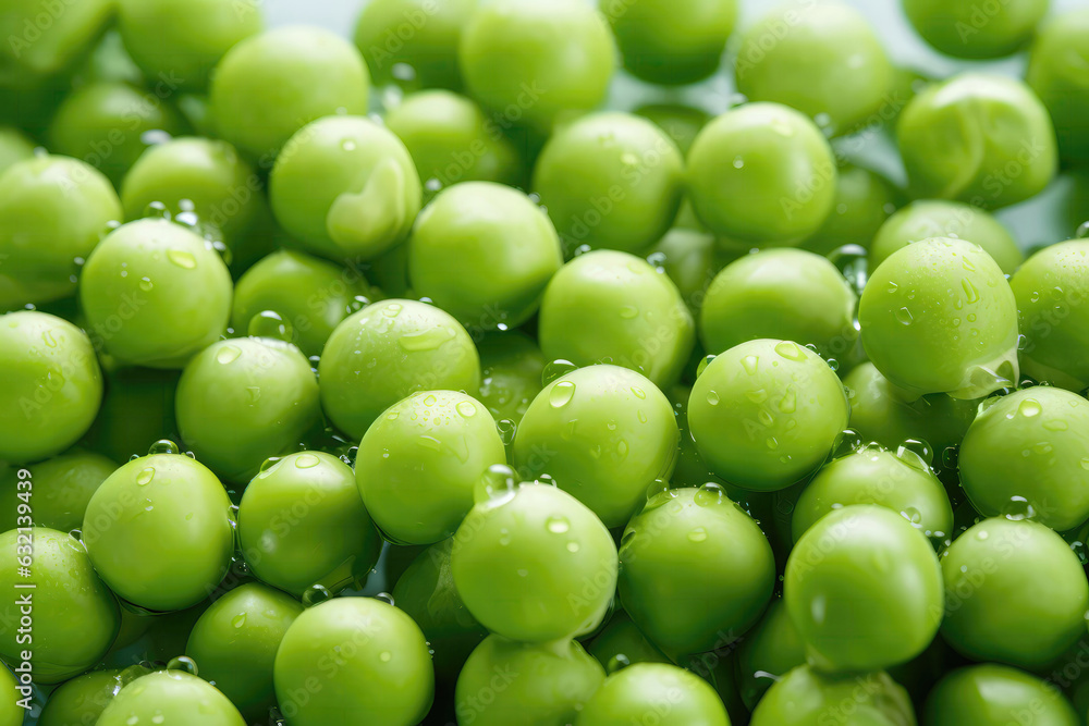 Green Peas Closeup On White Background Wallpaper Green Peas Closeup On White Background Wallpaper