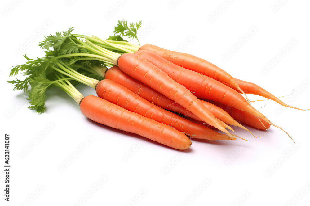 Red Carrot Some Varieties Have Reddish Hues Closeup On White Background Red Carrot Some Varieties Have Reddish Hues Closeup On White Background