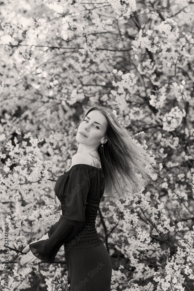 Portrait of attractive European blonde woman with sexy energy in tender outfit. Pretty lady, sensual concept Portrait of attractive European blonde woman with sexy energy in tender outfit. Pretty lady, sensual concept