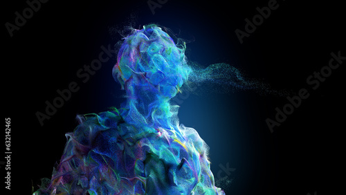 Foto Particle Human