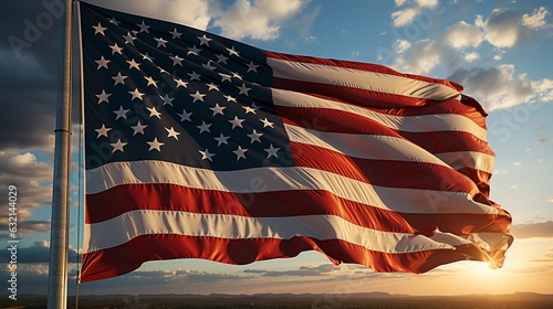 Flag of the United States.