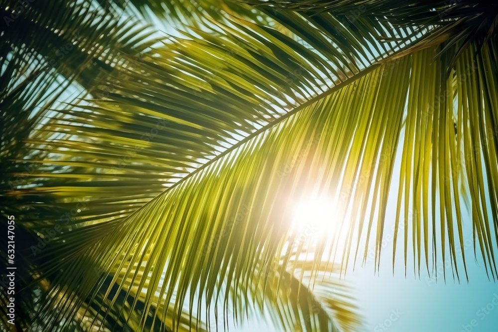 Tropical Sunrays: Palm Paradise Tropical Sunrays: Palm Paradise