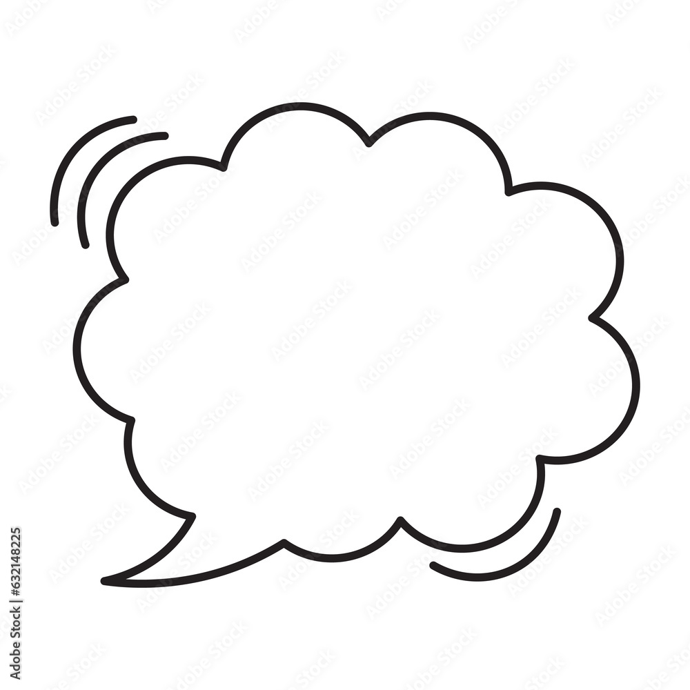 50 Dialogue Speech Bubble Outline Style az 50 Dialogue Speech Bubble Outline Style az