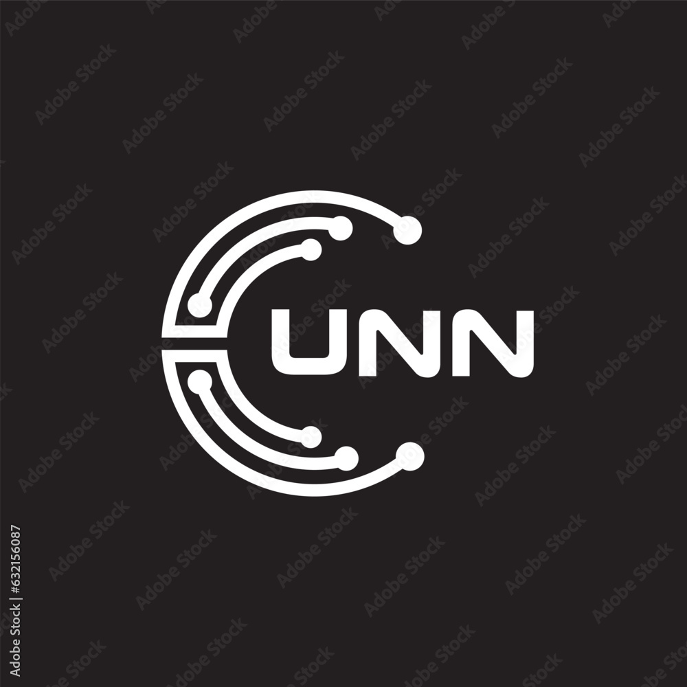 UNNletter technology logo design on black background. UNNcreative initials letter IT logo concept. UNNsetting shape design
UNNletter technology logo design on black background. UNNcreative initials letter IT logo concept. UNNsetting shape design