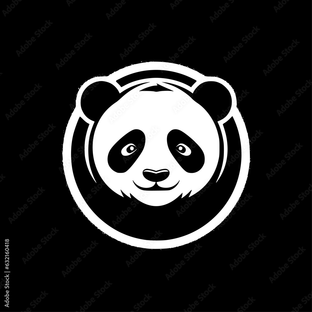 Panda - Minimalist and Flat Logo - Vector illustration Panda - Minimalist and Flat Logo - Vector illustration