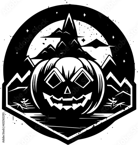 Hallowe'en - High Quality Vector Logo - Vector illustration ideal for T-shirt graphic photo