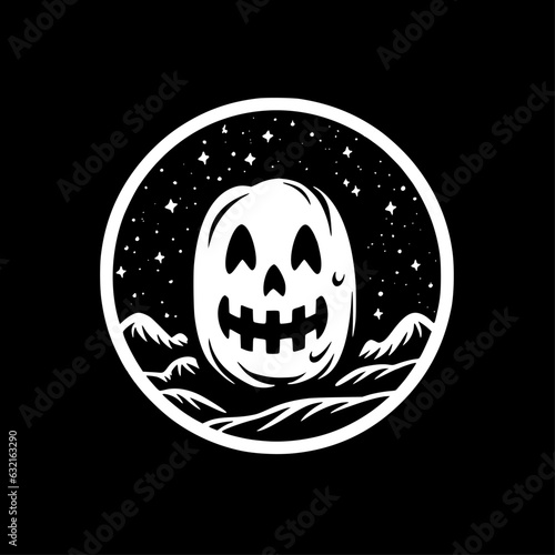 Hallowe'en | Minimalist and Simple Silhouette - Vector illustration photo