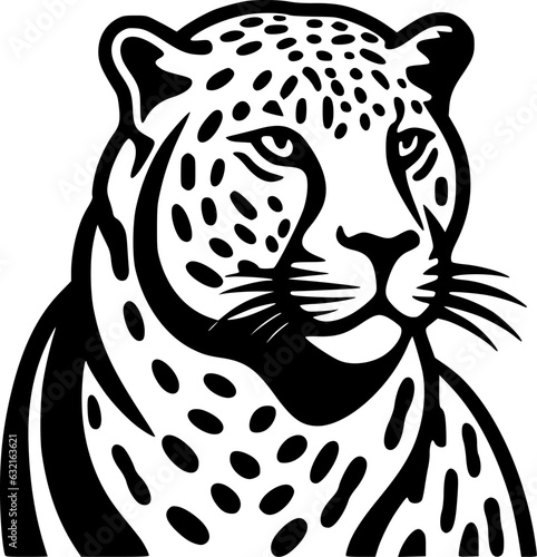 Leopard - High Quality Vector Logo - Vector illustration ideal for T-shirt graphic