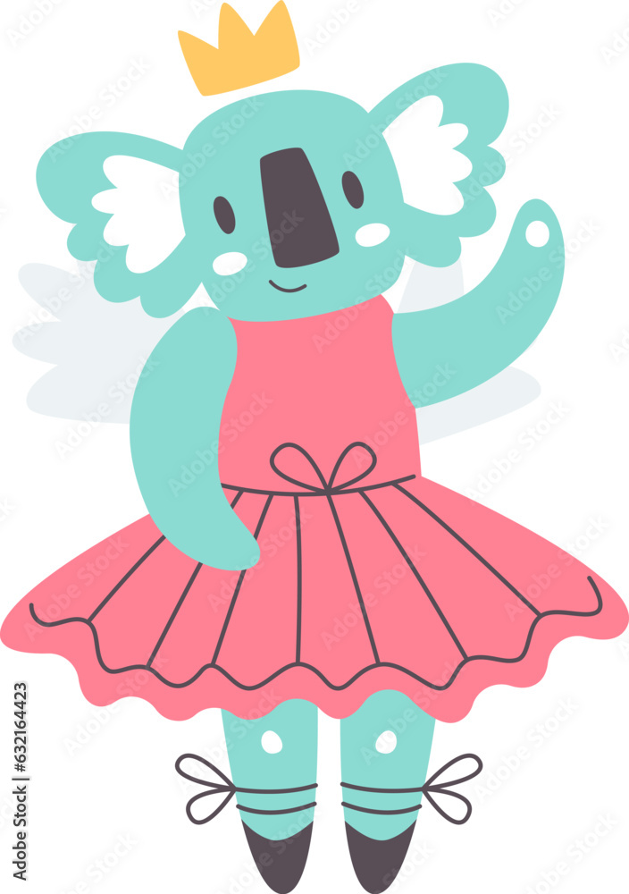 Koala Character Dancing Koala Character Dancing