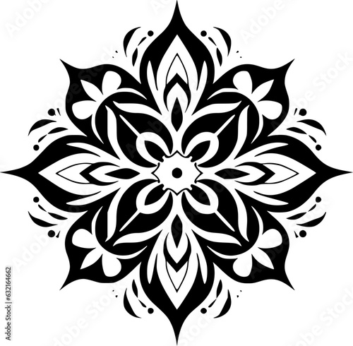 Mandala - High Quality Vector Logo - Vector illustration ideal for T-shirt graphic