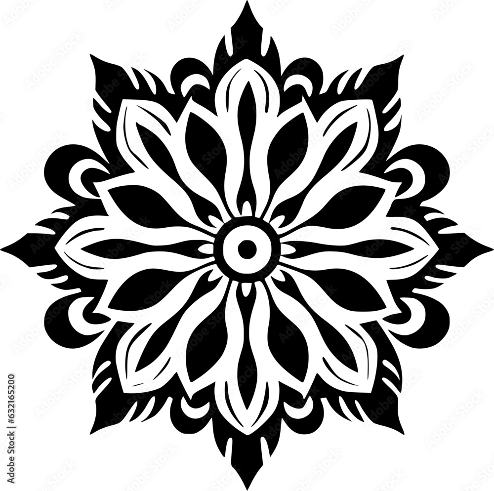 Mandala | Minimalist and Simple Silhouette - Vector illustration Mandala | Minimalist and Simple Silhouette - Vector illustration