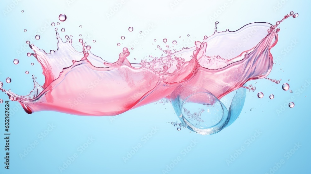 water splashes and drops on light background water splashes and drops on light background