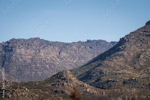 landscape of the Cederberg mountains 