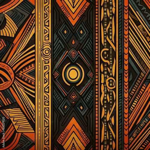 adbstract tribal african pattern wallpaper background