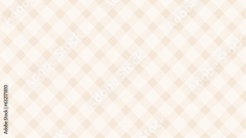 Diagonal white checkered in the beige background	