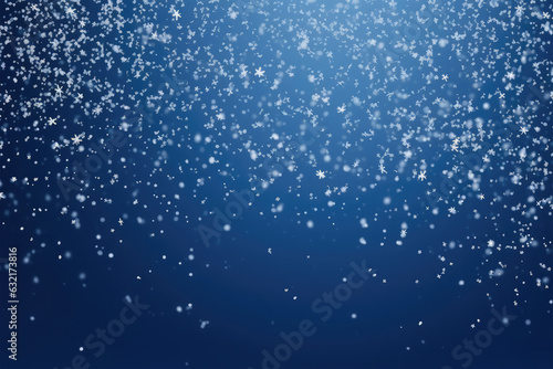 falling snow on background