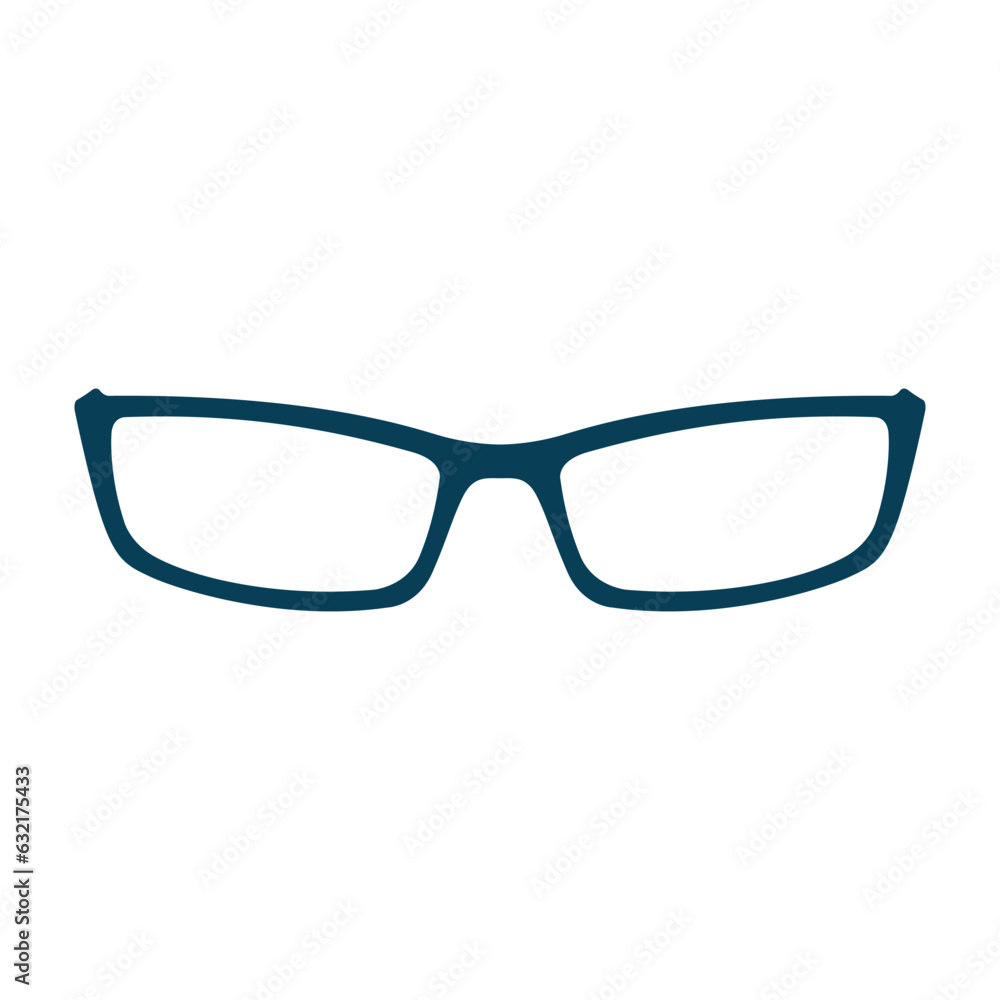 Fototapeta premium glasses icon vector design template in white background