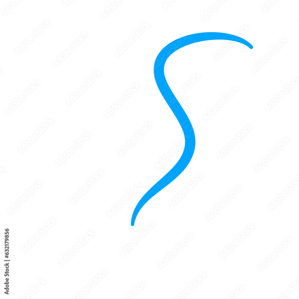 Creek Line Vector Creek Line Vector