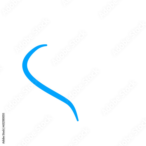 Creek Line Vector