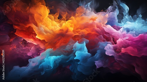 Colorful abstract wallpaper background.