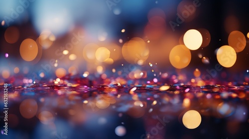 Colorful clean bokeh background design.