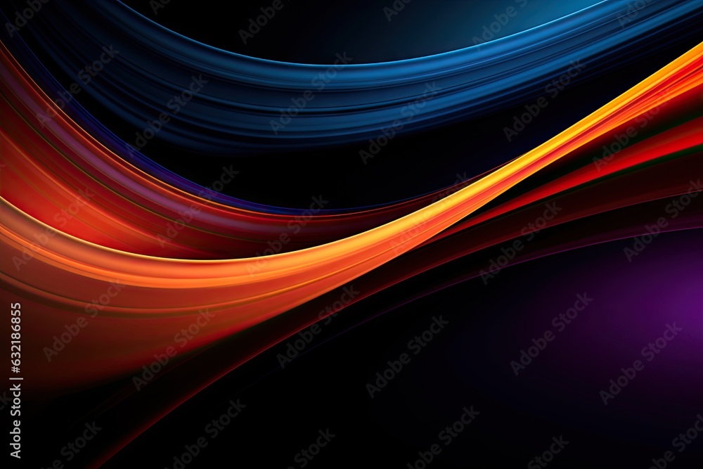 Vibrant colorful texture. Modern background with bright splash and flow. Digital art in blue and black. Futuristic abstract illustration with copy space Vibrant colorful texture. Modern background with bright splash and flow. Digital art in blue and black. Futuristic abstract illustration with copy space