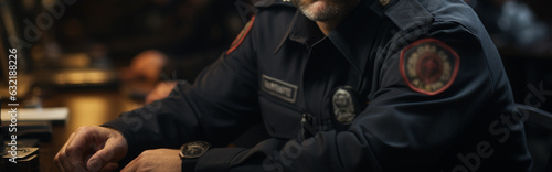 Policeman. Generative Ai