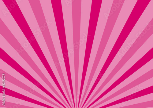 ピンク　放射線　背景　シンプル