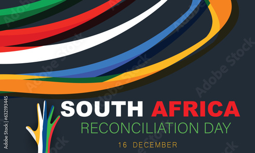 Day of Reconciliation. background, banner, card, poster, template. Vector illustration.