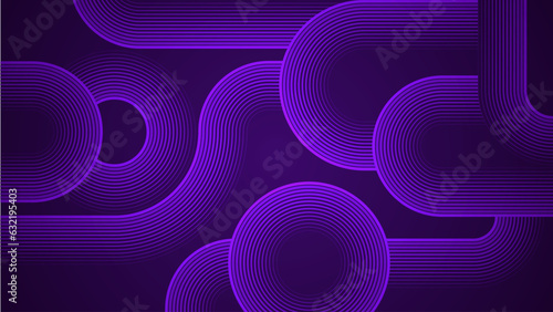 Dark violet abstract background with serpentine style lines as the main component.